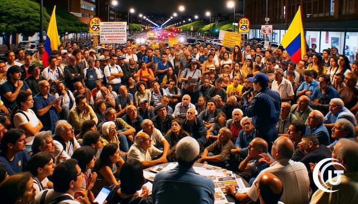 Una multitud de personas que desean apelar sus fotomultas